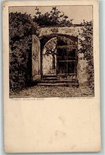 8109 Kloster Fahr - Pforte