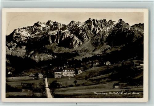 9651 Rietbad Ennetbühl - mit Säntis Toggenburg