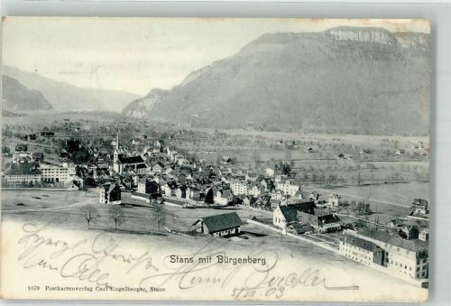 6370 Stans 1903 Gebrauchsspuren Bürgenberg
