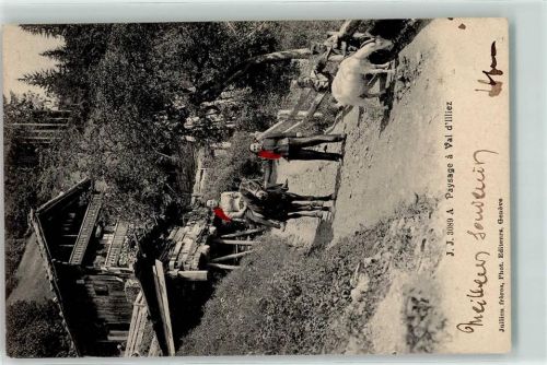 1873 Val-d'Illiez 1907 - Paysage