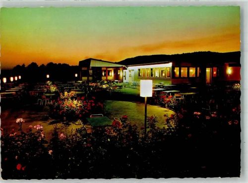 8589 Sitterdorf 1974 Foto AK Gasthaus Flugplatzrestaurant Centro Nacht