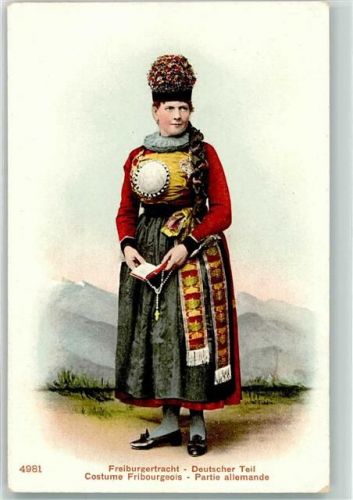 Trachtenfrau Deutscher Teil