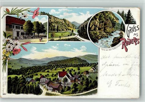 4208 Roderis 1905 BOAKC mit Kaltbrunnrenthall BOAK