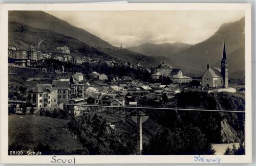 7550 Scuol Schuls - Kirche