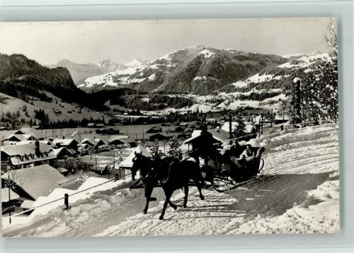 3780 Gstaad - Pferdeschlitten
