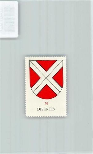 7180 Disentis Mustér - Vignette Wappen Kaffee Hag ca 1920-1940