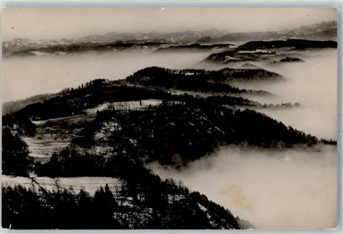 8143 Uetliberg 1917 - Berghaus Uto Kulm Blick auf die Ostschweizerberg