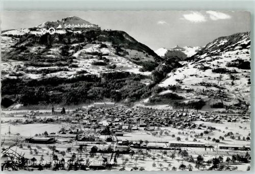 8890 Flums - Berghotel Schönhalden Privatseilbahn Kleinberg u. Spitzmeilen Winter