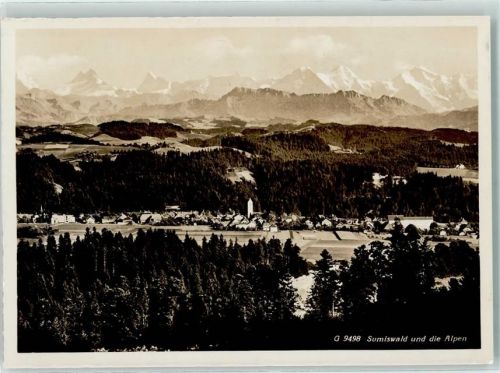 3454 Sumiswald - Alpenkette