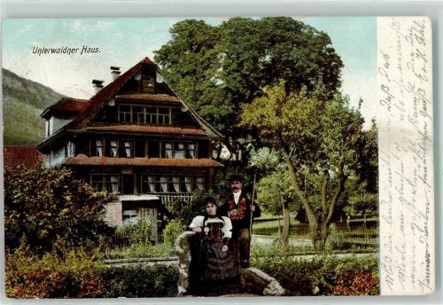 6370 Stans 1902 - Unterwalder Haus