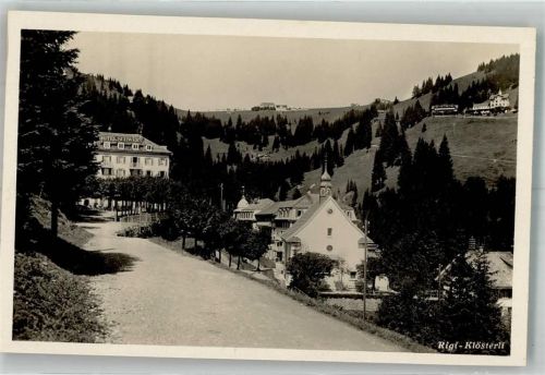 6410 Rigi Klösterli Foto AK Hotel