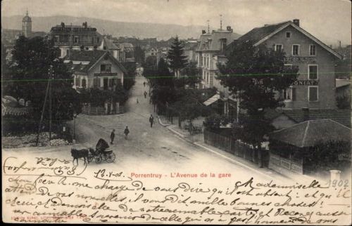 2900 Porrentruy Pruntrut - Bahnhofstraße