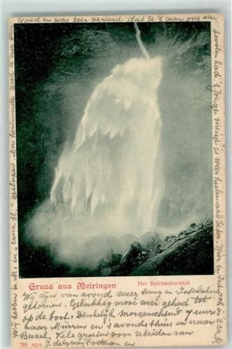 3860 Meiringen 1901 - Reichenbachfall