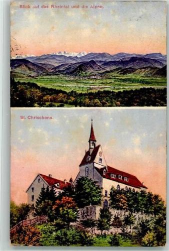 St Chrischona 1918 - Hüttenstempel