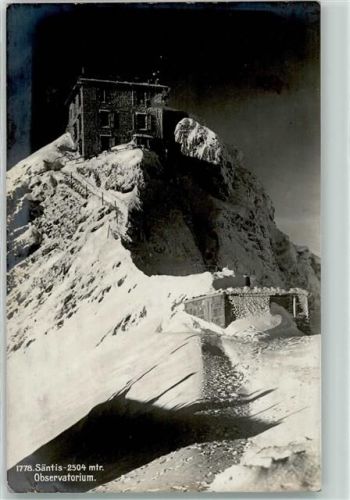 Säntis - Gipfel Observatorium