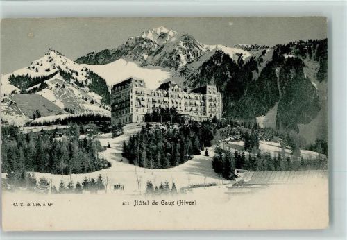 1824 Caux - Hôtel de Caux Winter