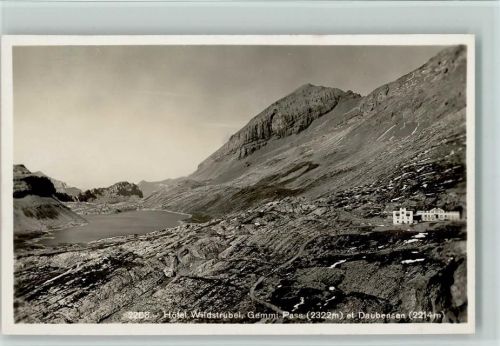 Gemmipass Wallis - Hotel Wildstrubel et Daubensee