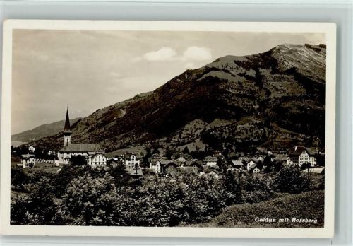 6410 Goldau - Goldau mit Rossberg
