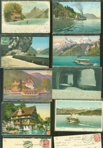 6440 Vierwaldstättersee Lot mit 42 AK