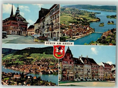 8260 Stein am Rhein Gebrauchsspuren Bemalte Häuser