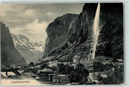 3822 Lauterbrunnen 1912 - Staubbach