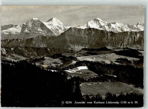 Lüderenalp - Alpenkette