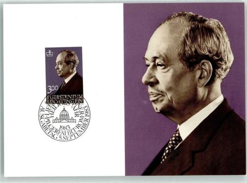 Fürst Franz Josef II. von Liechtenstein Ausgabe 5. September 1983 Adel Liechtenstein