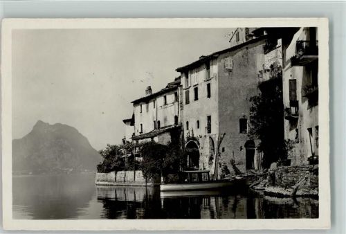 6978 Gandria - Ufer des Luganersees Alte Häuser
