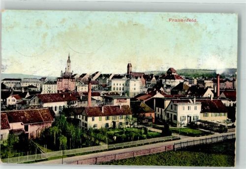 8500 Frauenfeld 1906 Gebrauchsspuren