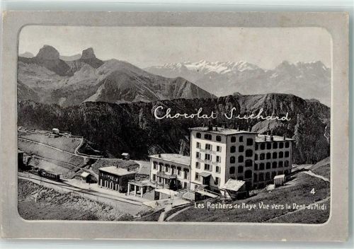 Rochers de Naye - Chocolat Suchard Werbung