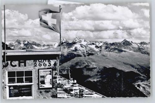 Weissfluhjoch - Terrasse, Silvrettagruppe