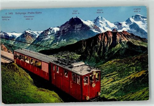 Schynige Platte - Bahn Eiger Mönch Jungfrau