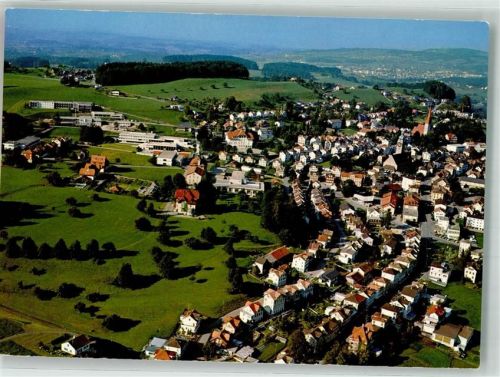 9113 Degersheim Foto AK Fliegeraufnahme