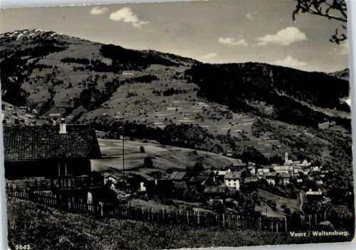 7158 Waltensburg Vuorz Staziun - Teilansicht