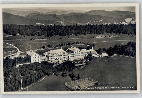 4515 Weissenstein b. Solothurn - Fliegeraufnahme Kurhaus Tennis