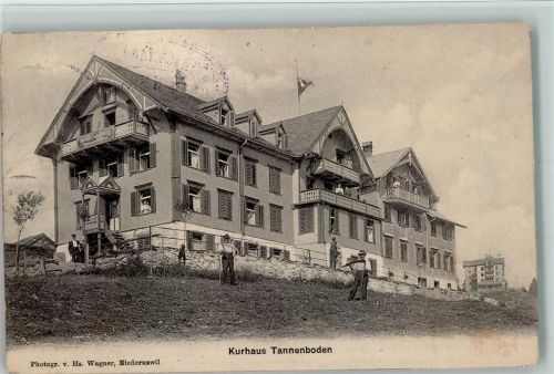 8898 Tannenboden Flumserberg 1912 - Kurhaus Wappen