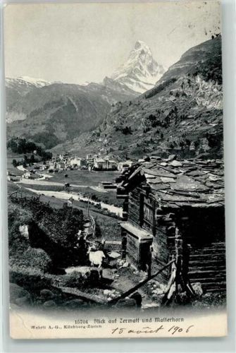 Riffelalp 1906 - Matterhorn