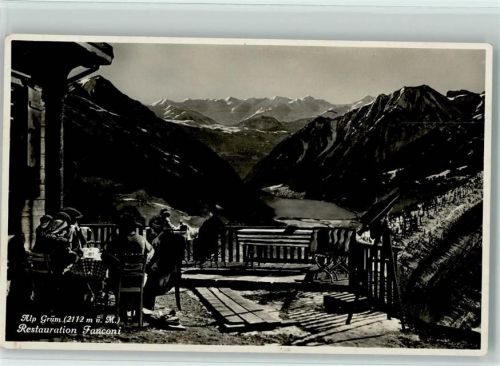 7710 Alp Grüm - Restauration Fancioni Terrasse