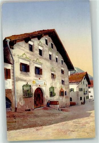 7482 Bergün Bravuogn 1914 - Bündner Häuser