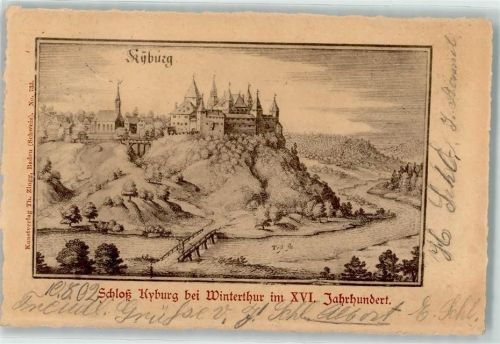 8314 Kyburg 1902 - Schloss im XVI Jhdt