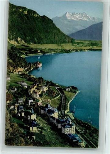 1823 Glion - La Dent du Midi - Vue prise de Glion