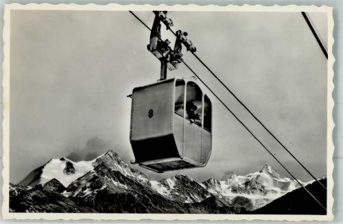 3963 Montana Foto AK Seilbahn Crans-Bella-Lui