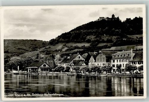 8260 Stein am Rhein Foto AK Schloss Hohenklingen Foto Gross