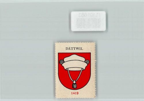 5405 Dättwil AG - Vignette Wappen Kaffee Hag ca 1920-1940