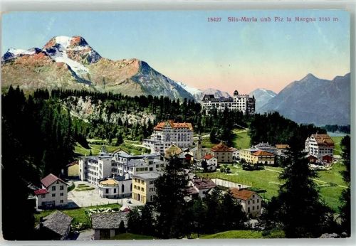 7514 Sils/Segl Maria - Piz della Margna