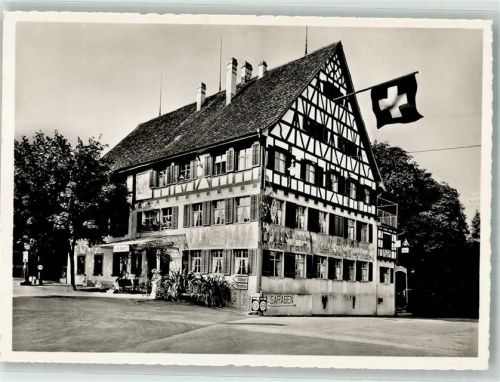 8272 Ermatingen Foto AK Hotel Adler