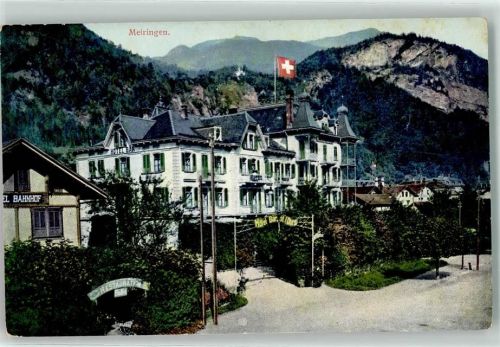 3860 Meiringen - Hotel Bahnhof Hotel Bär