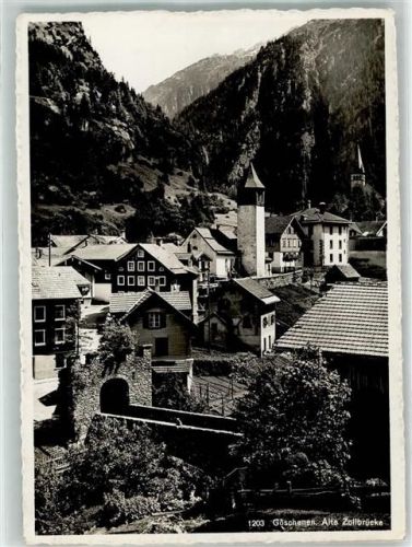 6487 Göschenen 1911 - Alte Zollbrücke