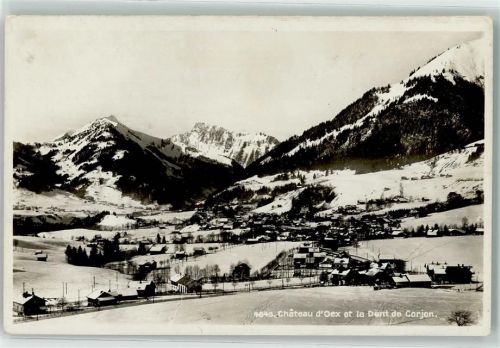 1660 Château-d´Oex - Dent de Corjon hiver