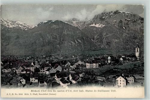 6460 Altdorf UR - Vogelschau